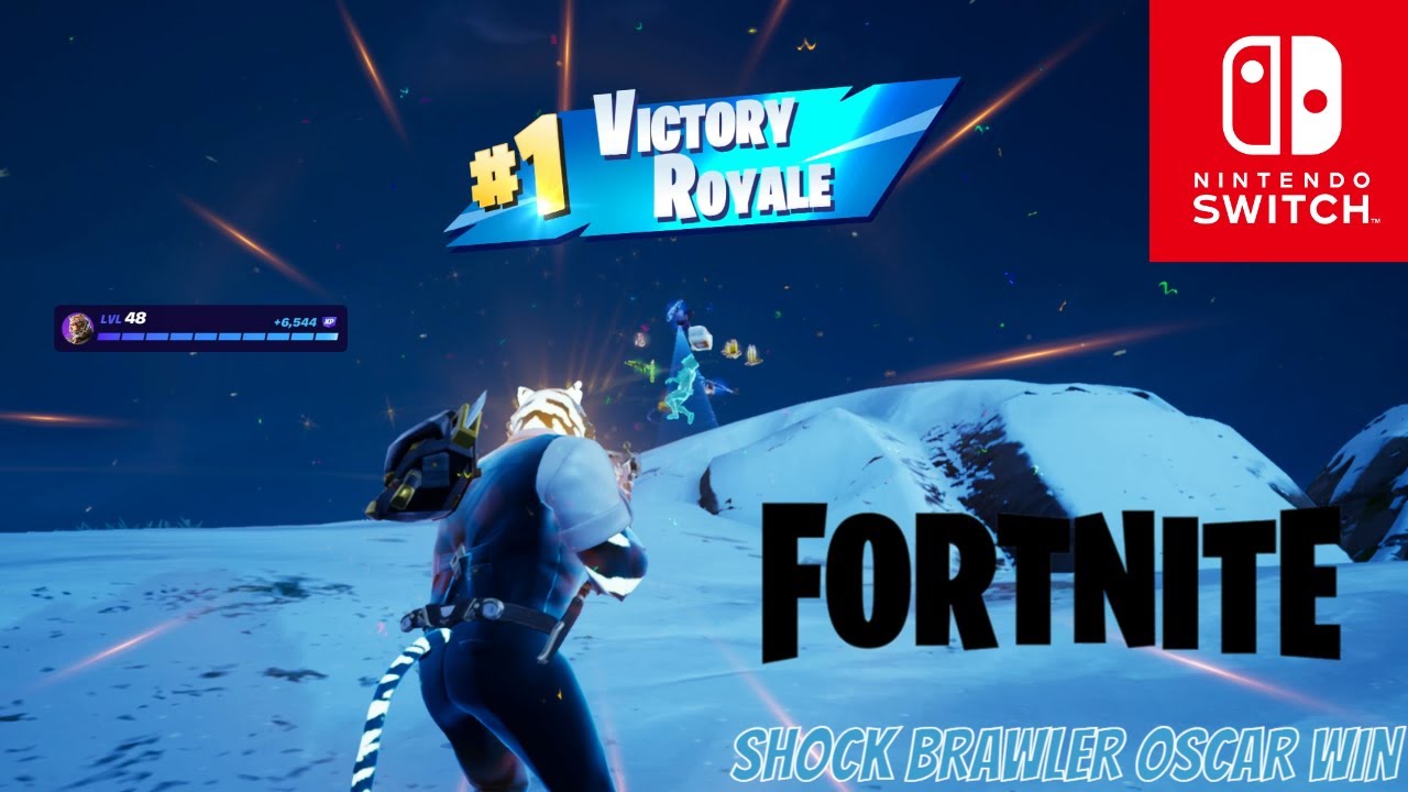 FORTNITE SHOCK BRAWLER OSCAR WIN NINTENDO SWITCH YouTube
