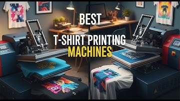 TOP 5 Best T Shirt Printing Machines 2025 | Start Your Own Custom Apparel Business!
