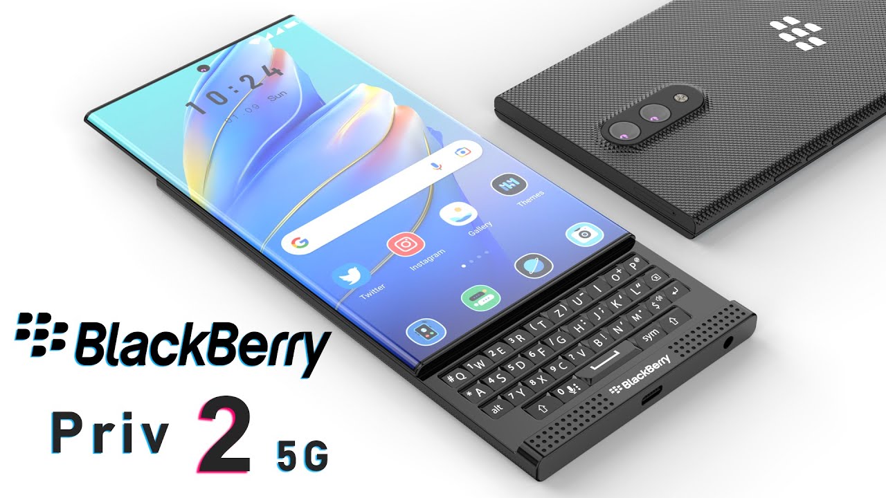 Blackberry Priv 2 5G Trailer Introduction, YouTube