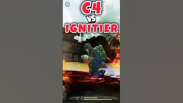 C4 vs Igniter Class 😱 Who Win ..? ✅ Codm br Pro Tips and Trick Settings 🔥💯 #shorts #codm #codmbr