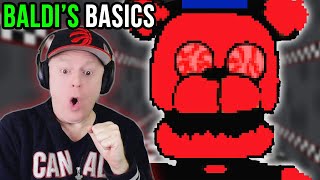 FREDDYS GONE MAD WITH RAGE | FREDDYS PIZZERIA WITH AN INSANE CREATURES - BALDIS BASICS MOD