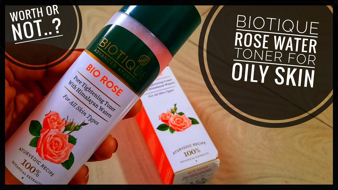 biotique rose water toner