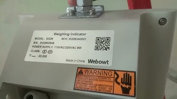 Webowt ID226 ( Crane Scale )