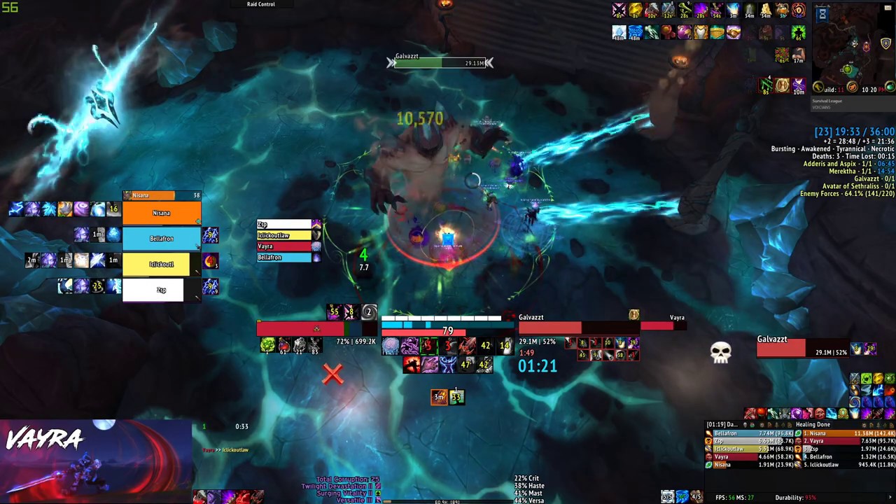 +23 Temple of Sethraliss Bursting Necrotic Tyrannical Awakened