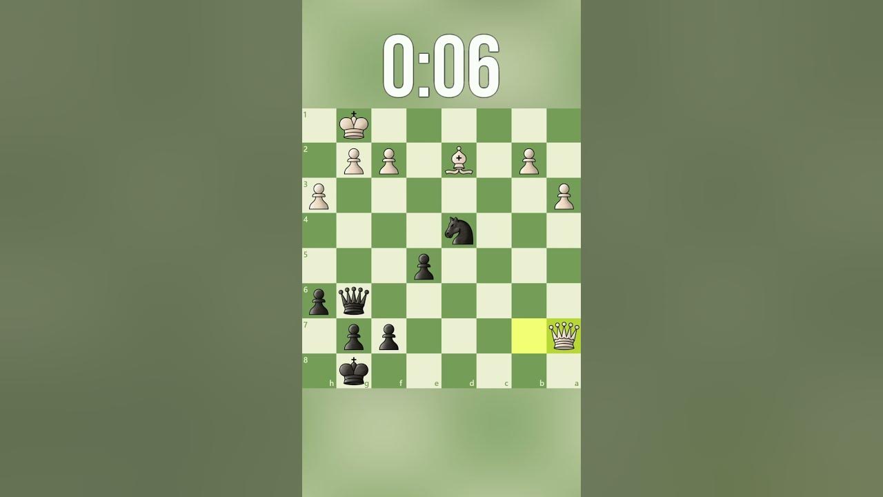 2,600 Elo Puzzle, Can You Solve It Chess Puzzle 111 YouTube