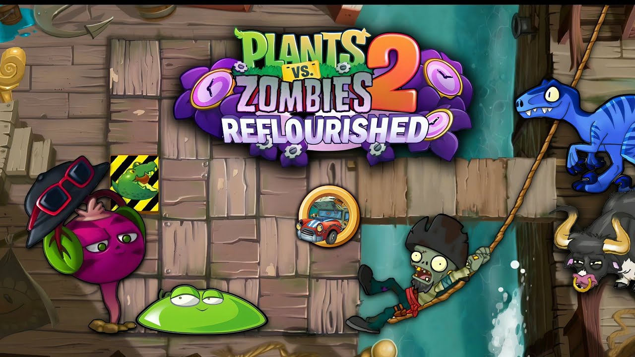 PvZ2 Reflourished - Penny's Challenge || One Plank Wonder