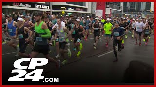Toronto Marathon is underway today