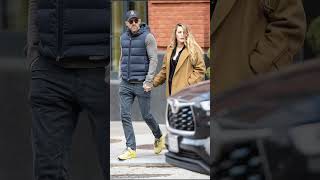 Ryan Reynolds and Blake Lively walk hand in hand after welcoming their FOURTH child