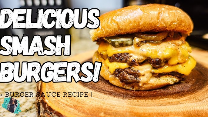 BEST Smash Burger Recipe - Jessica Gavin