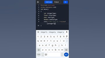 #c++ program to find size of datatypes#ccode#shorts#programming#learning