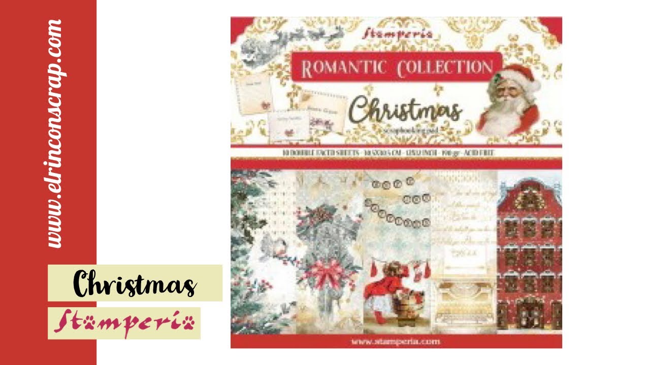 STAMPERIA - CHRISTMAS ROMANTIC COLLECTION