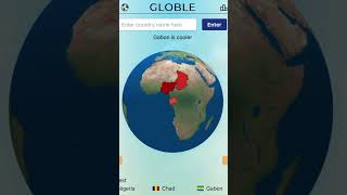 Globle (6/2/24) #shorts #map #geography #travel