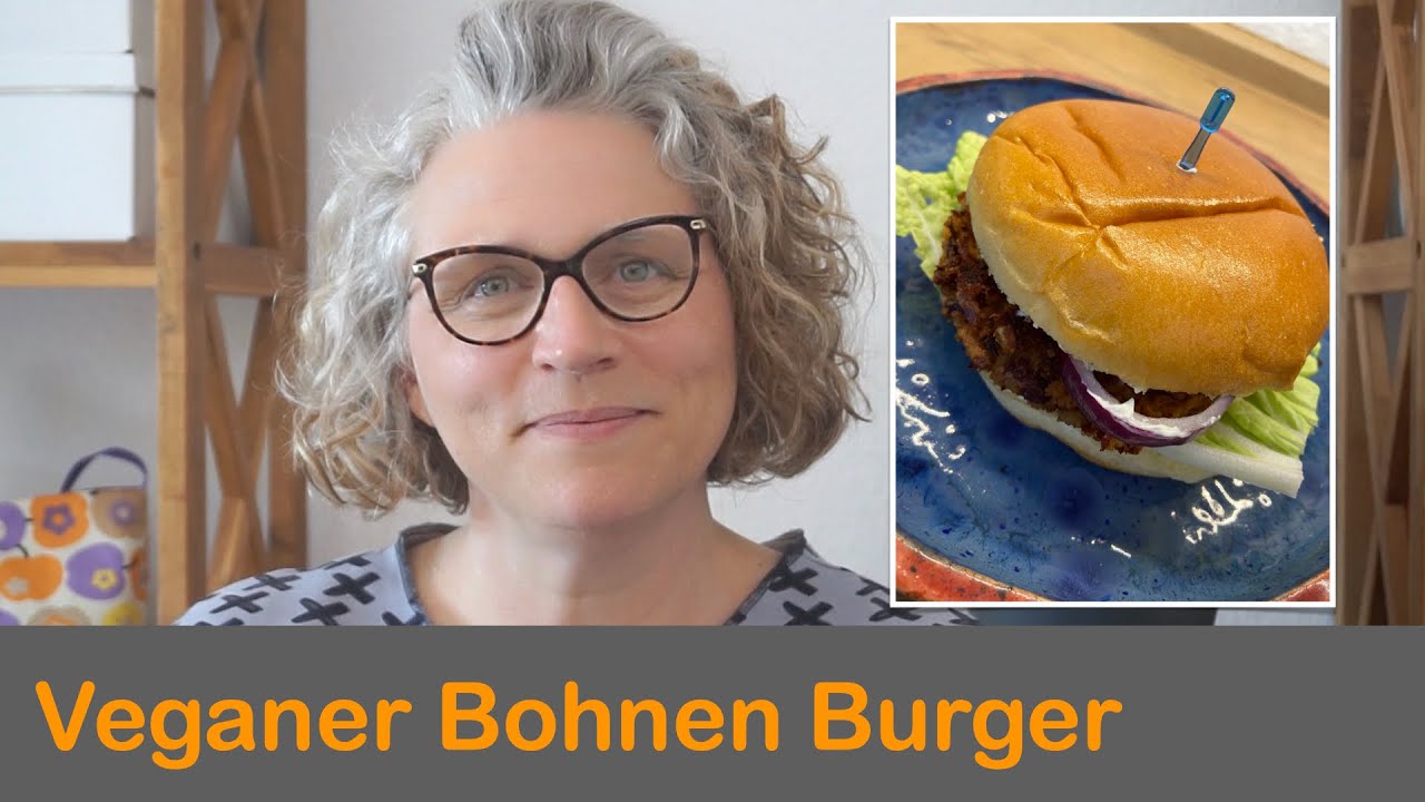 Veganer Bohnen Burger
