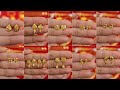 Gold earrings tops designs for daily use/gold stud earrings designs/1 gram daily wear gold earrings/