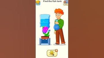 DOP 5 FIND THE FISH TANK LEVEL 374 #gaming #shorts #dop5