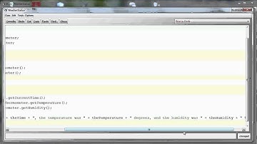 BlueJ tutorial, WeatherStation, part 4 of 4