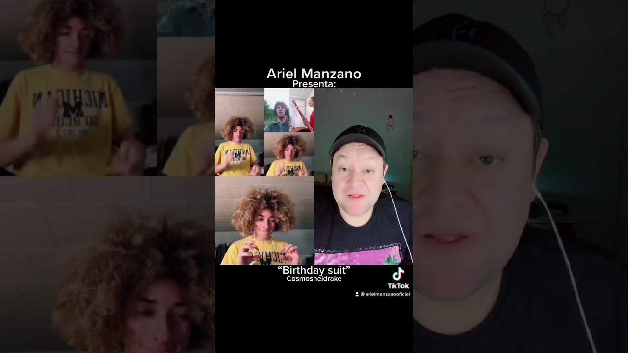 Ariel Manzano & Mía. Quinceytro, Cosmosheldrake (Birthday suit) 🎸🎙🎧