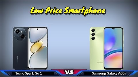 Samsung Galaxy A05s vs Tecno Spark GO 1