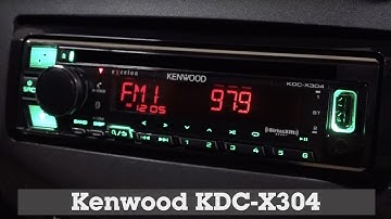 Kenwood Excelon KDC-X304 Display and Controls Demo | Crutchfield Video