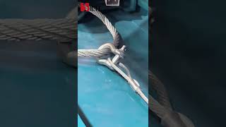 Eye & Eye Steel Wire Rope Slings #tension  Test