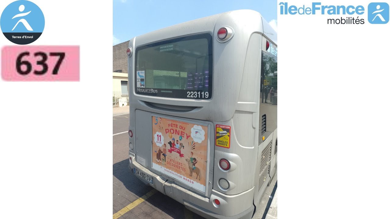 [Terres D'Envol] Ligne 637 en GX127 / Line 637 by GX127 / GX127で637号線