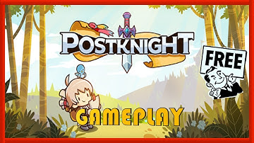 POSTKNIGHT - ANDROID / IOS - GAMEPLAY / REVIEW - FREE GAME 🤑