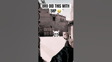 Bro casually dropped the greatest clutch of 2025 #cs2 #shorts