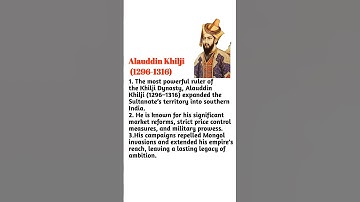 Alauddin Khilji some important point for all exam #ssccgl #ssc #education #opsc #upsc #upscexam