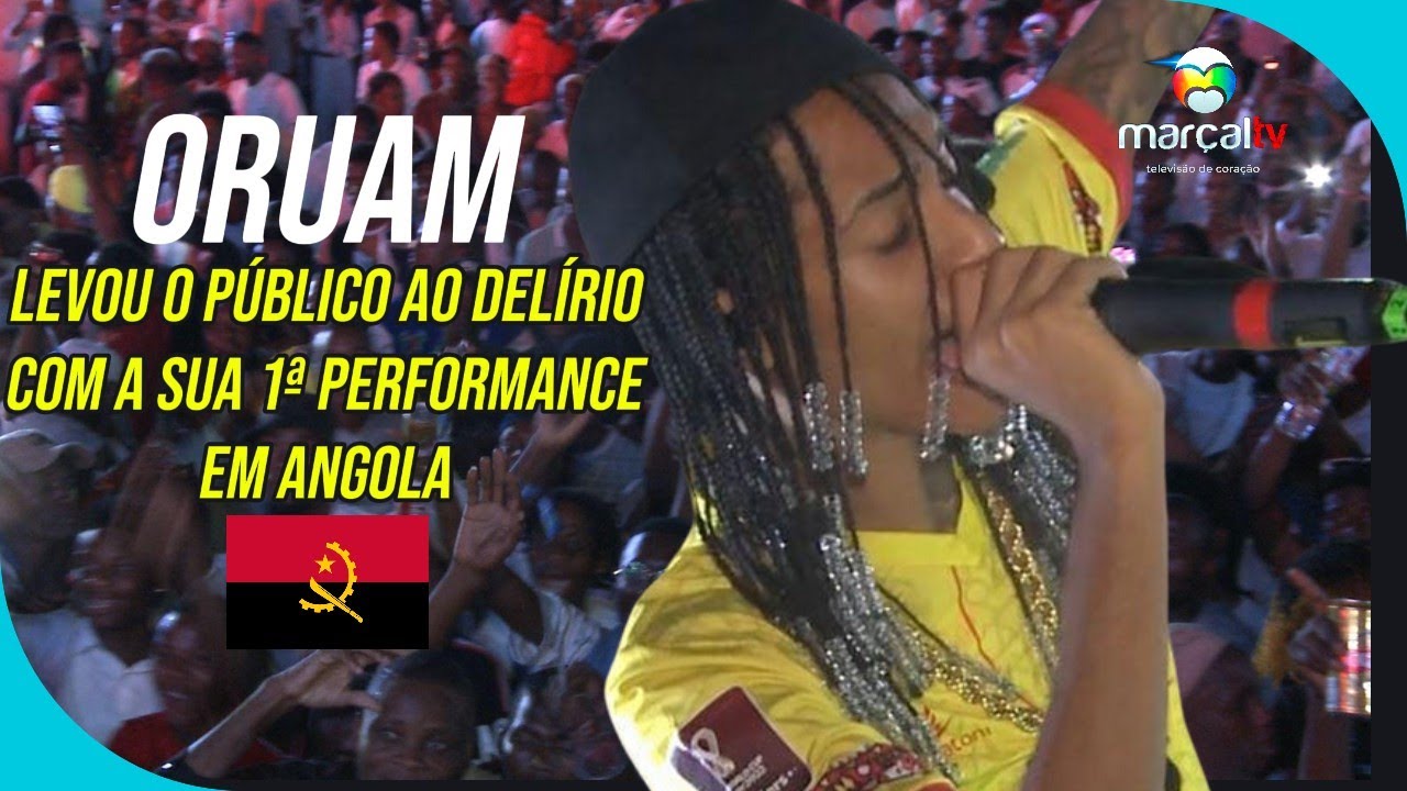 ATUAÇÃO DE ORUAM EM ANGOLA 🇦🇴 (FESTIVAL BODÃO)