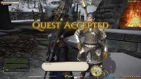 Final Fantasy XIV - A Realm Reborn [Job Quest - Dragoon] Lance of Fury Lv.35