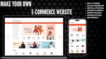 How To Make Own E-commerce Website With Admin Panel 