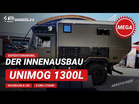 Unimog 1300L Expeditionsmobil – der Innenausbau im Detail 🚛🔥