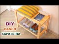 DIY BANCO SAPATEIRA