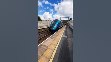 TransPennine Express Class 802 arriving into the station #train #trainspotting #highspeed #short