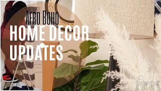 DECORATE WITH ME/AFRO BOHO HOME DECOR