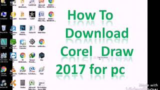 How to download Corel Draw 2017 on ur PC