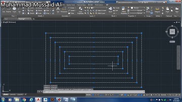 Autocad 2017    Offset command full tutorial, in Urdu, Mussaid Ali