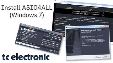 How to Install ASIO4ALL (Windows 7)