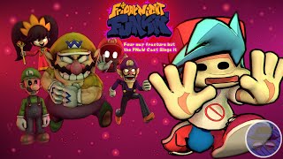 Friday Night Funkin Warioworld Four Way Fracture But The Fnaw Cast Sings It