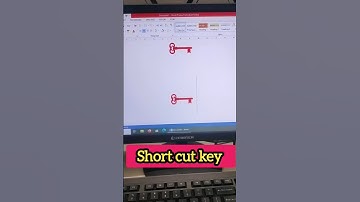 Key Short Cut key Ms Word | Chabbi short cut key #shorts #msword