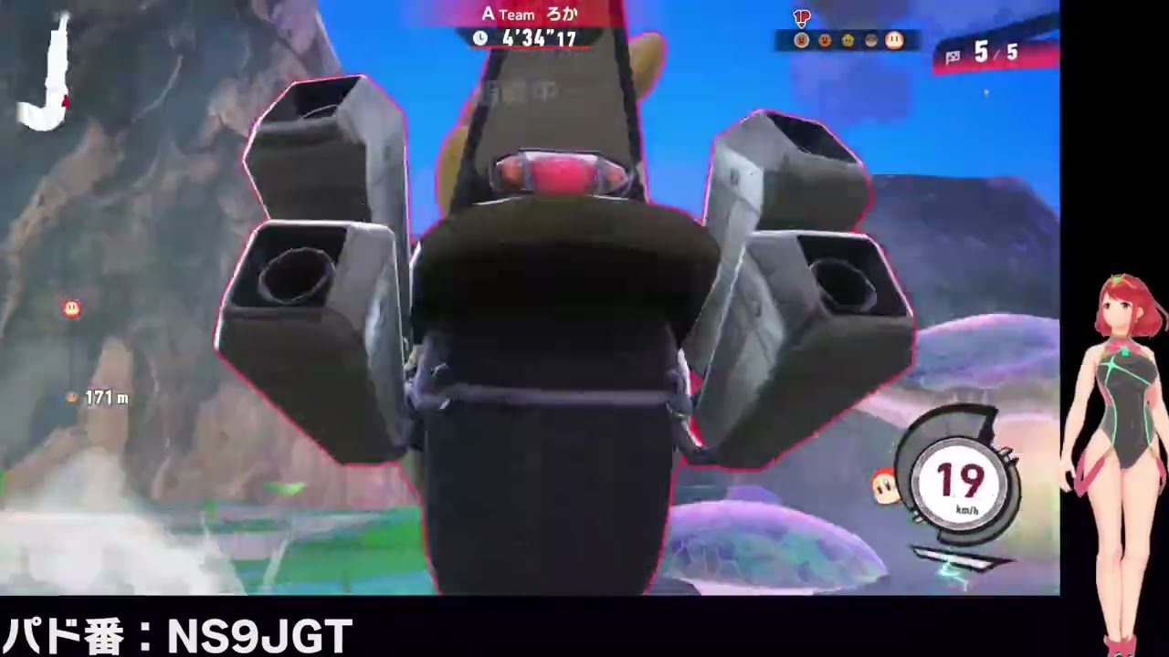 みんなでリレー無限ウイニングランバグ【カービィのエアライダー】