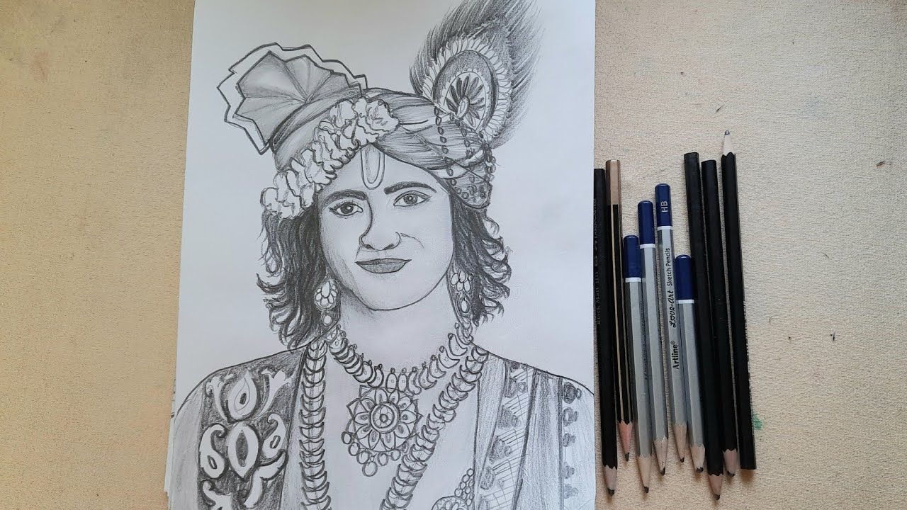 RadhaKrishn Serial Sumedh Mudgalkar Krishna Drawing | राधा कृष्ण serial |  drawing - YouTube | Krishna drawing, Color drawing art, Ganesh art paintings