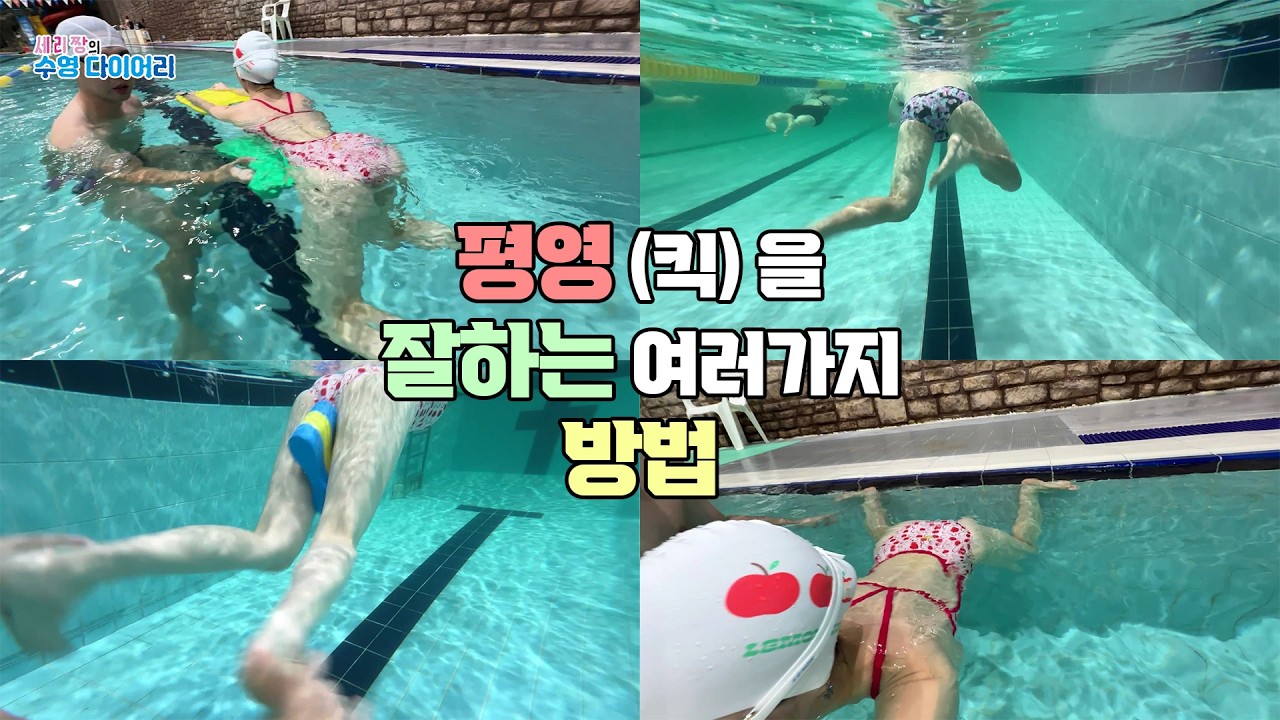 [세리짱 수영다이어리] 아시안 게임 5위 김명환 선생님께 배우는 평영 잘하는 방법