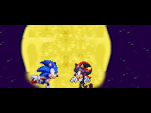 Sonic shadow encounter (Sprite animation 🙀) Sonic shadow encounter (Sprite animation 🙀)