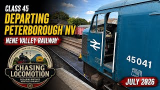 45041 - Royal Tank Regiment (Class 45) Departing Peterborough NV - July26