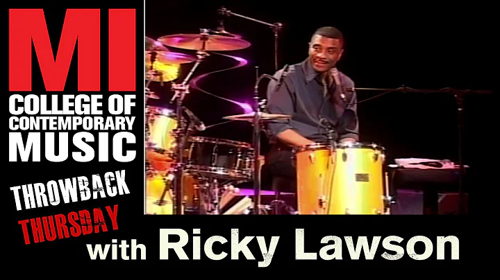 Ricky Lawson Throwback Thursday From the MI Vault ...