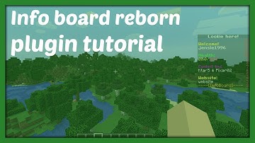 INFOBOARDREBORN PLUGIN || Tutorial [Nederlands/Dutch]