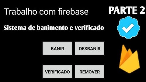 Aprenda a usar o firebase pelo sketchware parte 2 (sistemas simples)