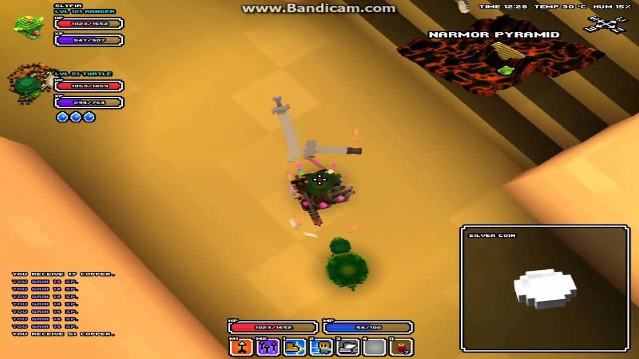 Cube world how to get red gear with seed and location