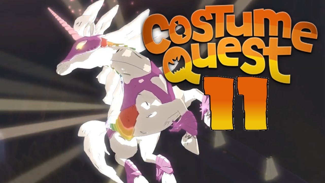 COSTUME QUEST [11] - Pink Fluffy Unicorn